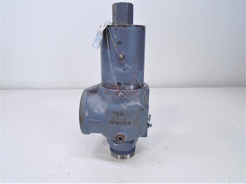 Kunkle 2" PVCN Safety Relief Valve, 916BJHV01AJE, 2-1/2" NPT x 1-1/2" NPT